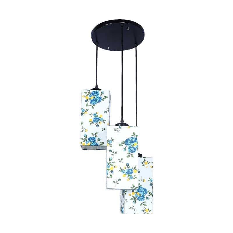 Ceiling Lamp - Blue Fleur Cluster Ceiling Lamp