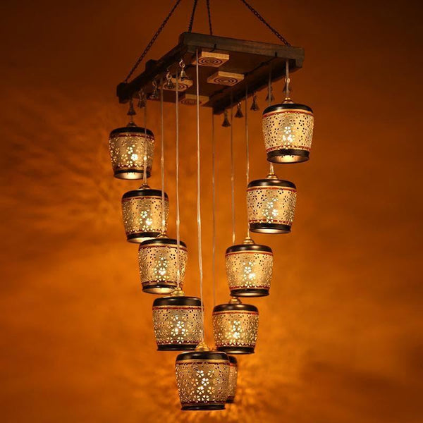 Buy Celestial Cascade Ceiling Lamp Ceiling Lamp from Vaaree