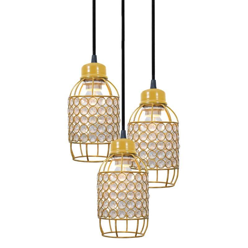 Ceiling Lamp - Celine Cluster Pendant Lamp - Gold