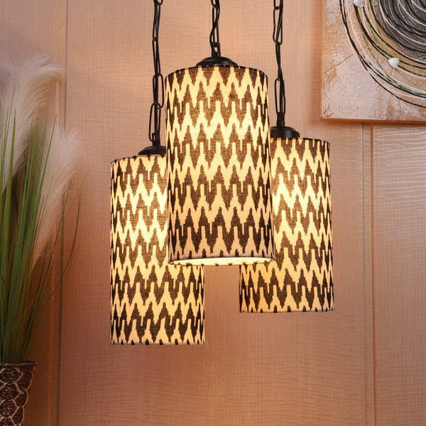 Buy Chevronic Cluster Ceiling Lamp Ceiling Lamp from Vaaree