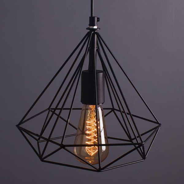Ceiling Lamp - Diamond Mesh Pendant Lamp