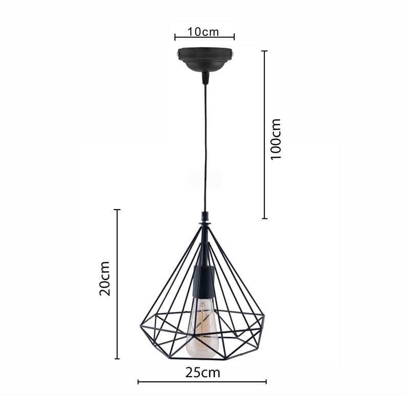 Buy Diamond Mesh Pendant Lamp Ceiling Lamp from Vaaree