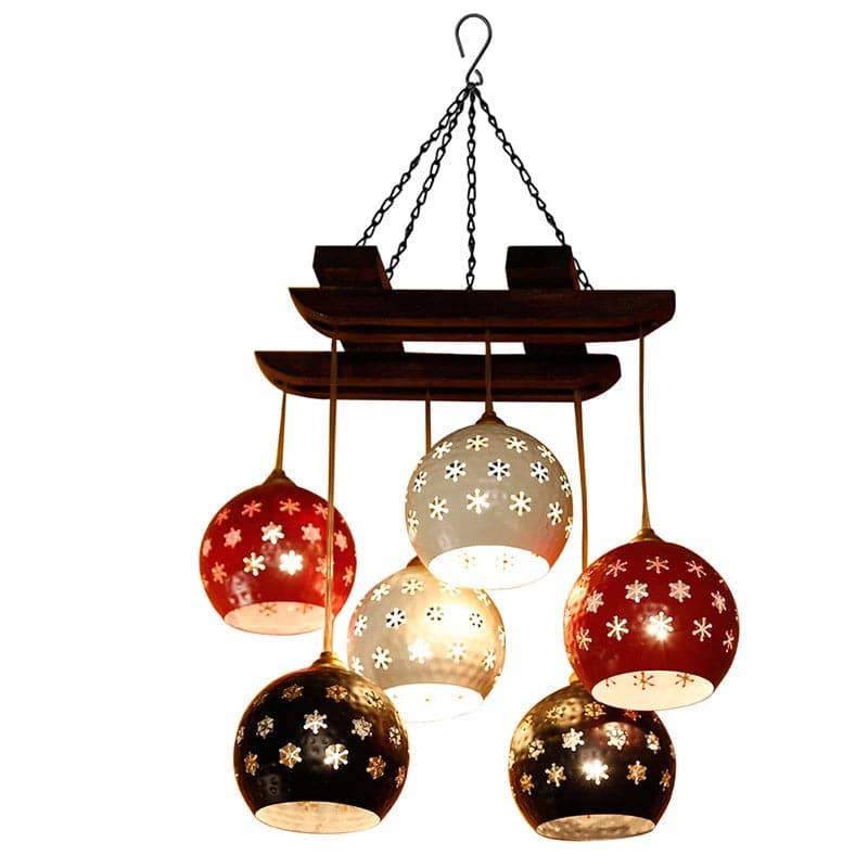 Buy Dome Dazzle Chandelier Ceiling Lamp from Vaaree