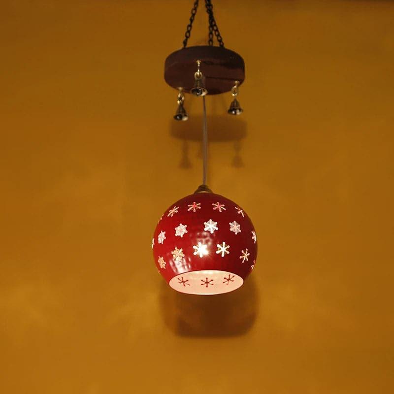 Ceiling Lamp - Dome Drova Ceiling Lamp - Red