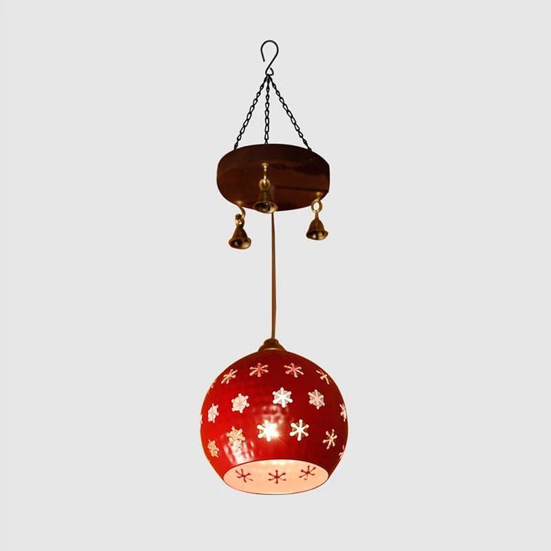 Ceiling Lamp - Dome Drova Ceiling Lamp - Red