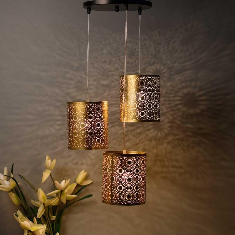 Buy Enlightened Cluster Ceiling Drop Lamp Ceiling Lamp from Vaaree