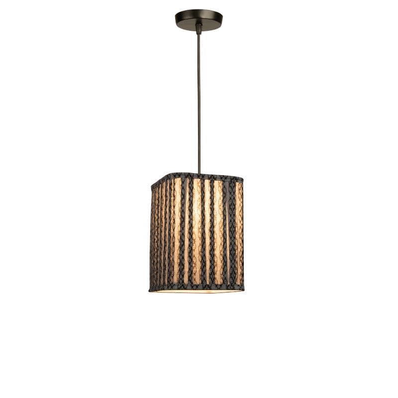 Ceiling Lamp - Ethnix Pleated Ceiling Lamp - Grey