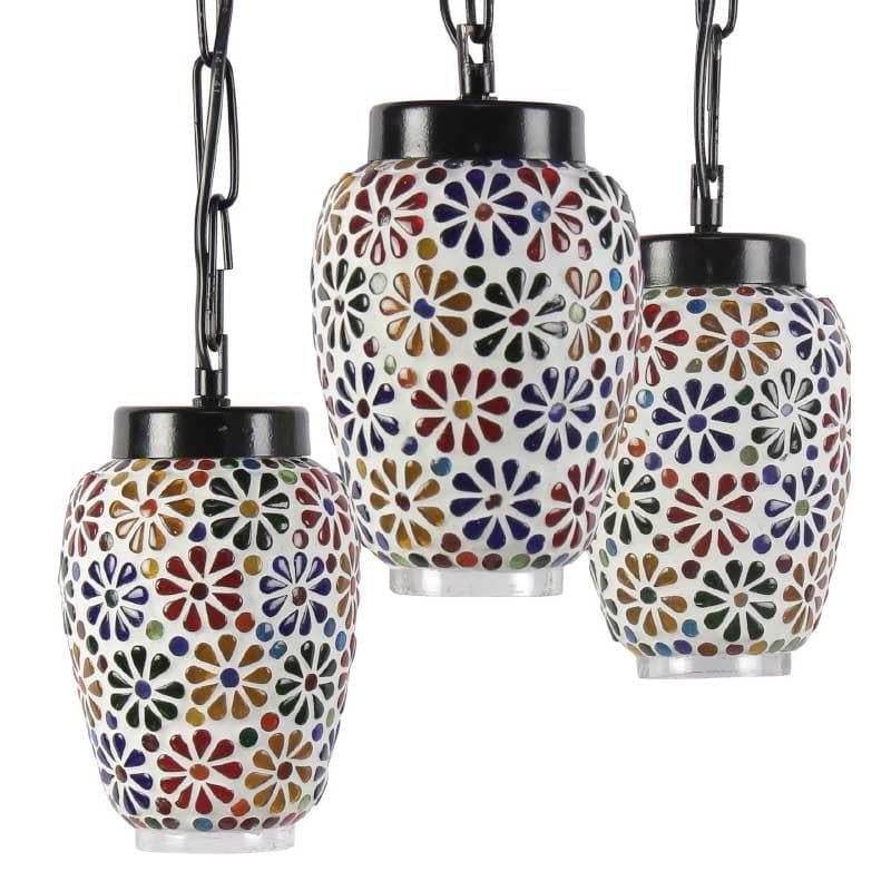 Ceiling Lamp - Floral Glaze Ceiling Lamp