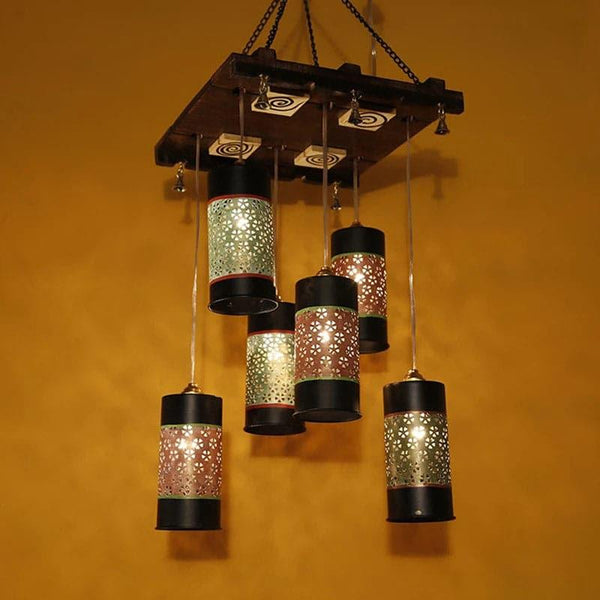 Buy Gazare Glam Chandelier Ceiling Lamp from Vaaree