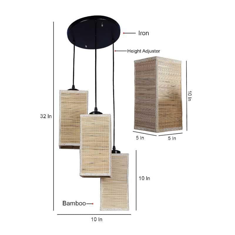 Buy Genko Square Ceiling Lamp Ceiling Lamp from Vaaree