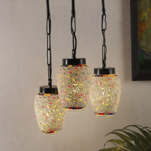 Buy Glitter Glee Cluster Ceiling Lamp Ceiling Lamp from Vaaree