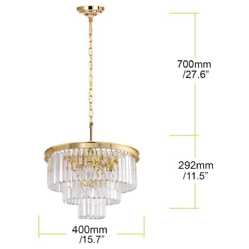 Buy Gold Coraline Chandelier Ceiling Lamp from Vaaree