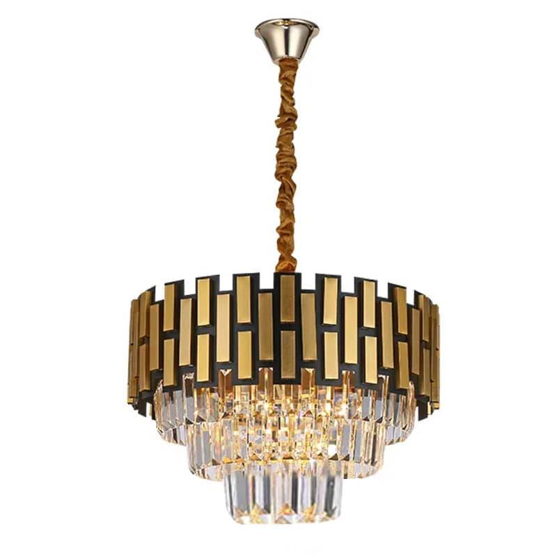 Buy Gold Eleanor Chandelier Ceiling Lamp from Vaaree