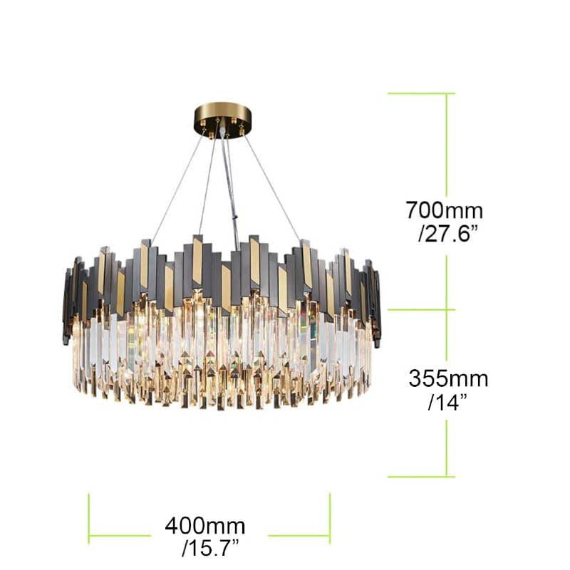 Buy Gold Margot Chandelier Ceiling Lamp from Vaaree