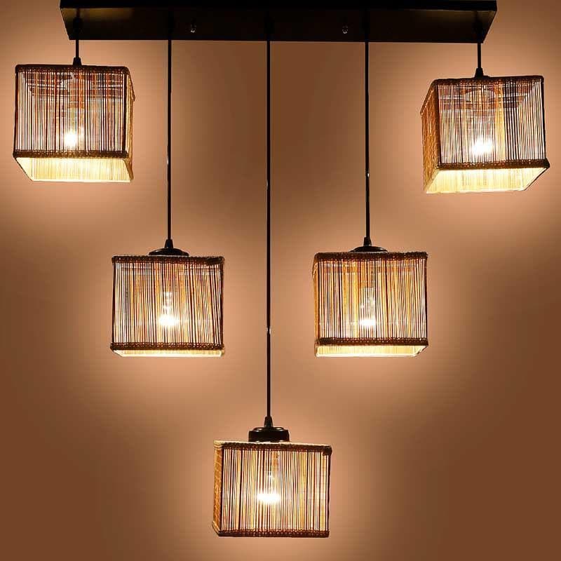 Buy Pero Square Ceiling Lamp Ceiling Lamp from Vaaree