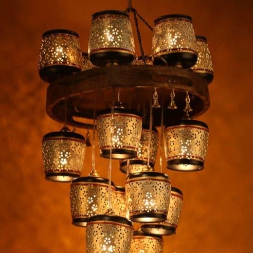 Buy Sentora Seam Ceiling Lamp Ceiling Lamp from Vaaree