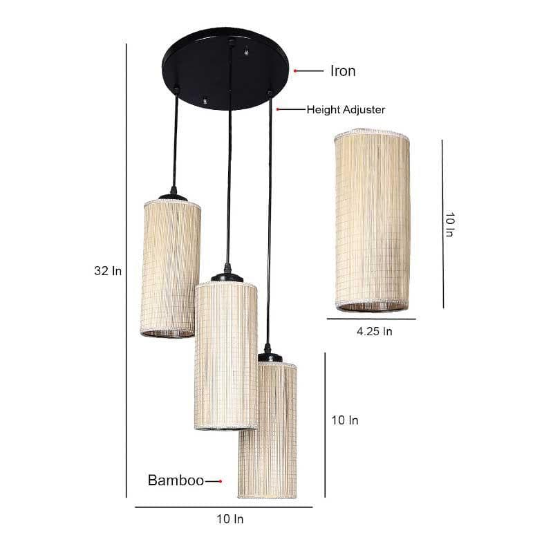 Buy Terriko Cluster Ceiling Lamp - Ivory Ceiling Lamp from Vaaree