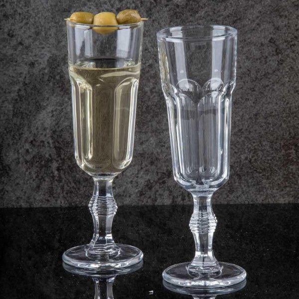 Buy Bermo Champagne Glass (160 ML) - Set Of Six Wine & Champagne Glasses from Vaaree