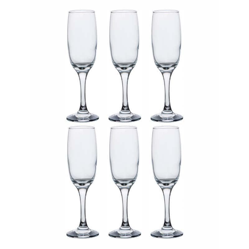 Wine & Champagne Glasses - Simera Glass (210 ML) - Set Of Six