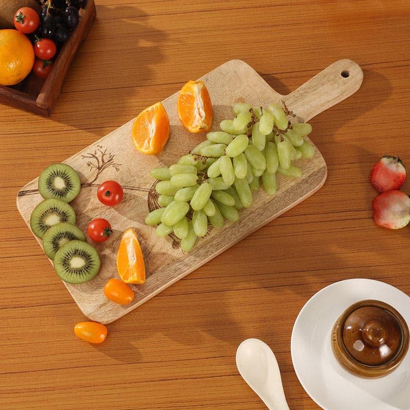 Buy Dandelion Mango Wood Chopping Board Kitchen Tools & Gadgets from Vaaree