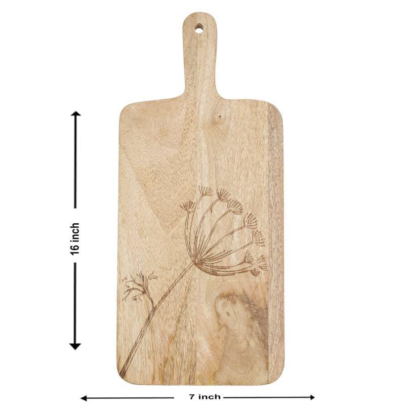 Buy Dandelion Mango Wood Chopping Board Kitchen Tools & Gadgets from Vaaree