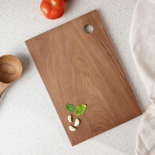 Buy Masa Teak Wood Chopping Board Kitchen Tools & Gadgets from Vaaree