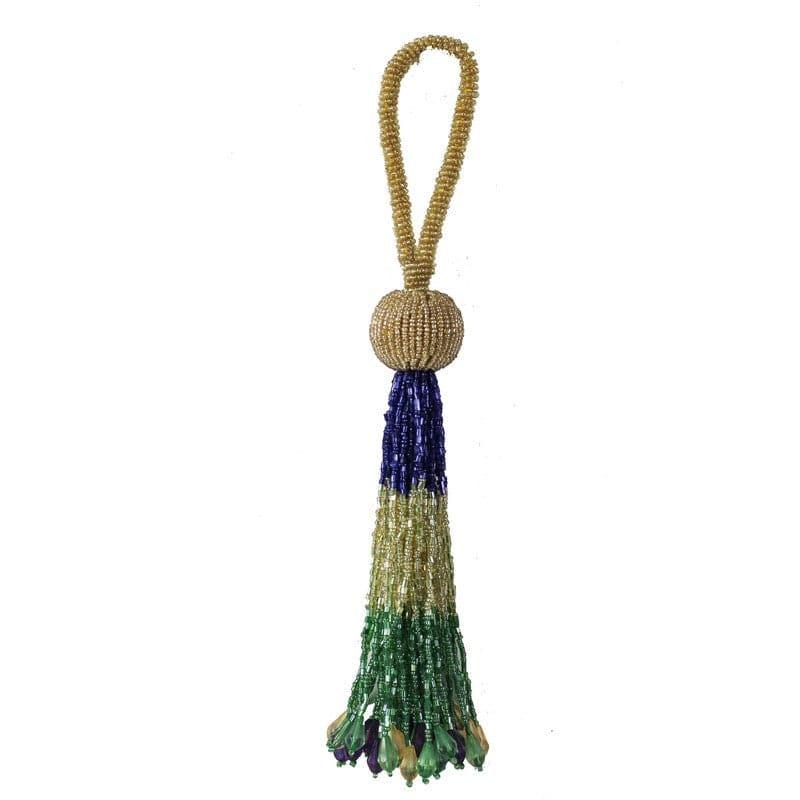 Buy Merry Dangle Tassel- Set Of Four Christmas Ornaments from Vaaree