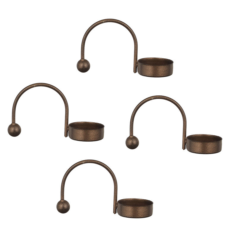 Buy Zuria Tealight Candle Holder (Copper) - Set of Four Tea Light Candle Holders from Vaaree