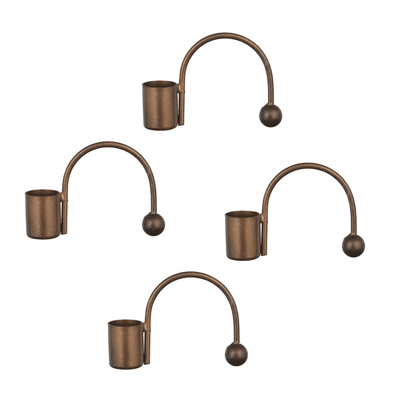 Buy Arfa Tealight Candle Holder (Copper) - Set of Four Tea Light Candle Holders from Vaaree