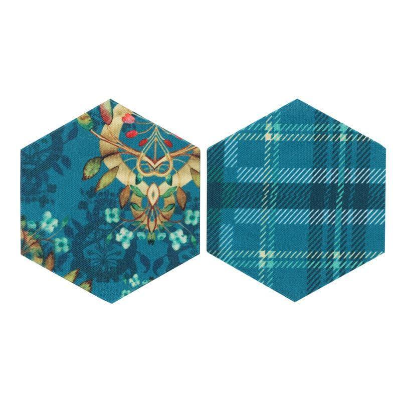 Coaster - Alara Hexa Canvas Coaster - Set Of Two