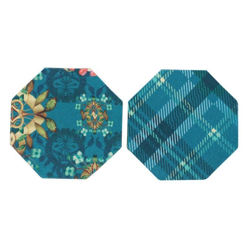 Coaster - Alara Octa Canvas Coaster - Set Of Two