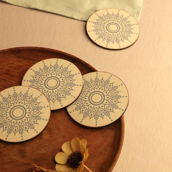 Coaster - Ambala Floral Coster - Set Of Four