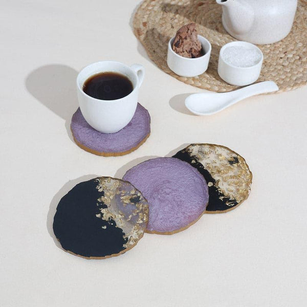 Coaster - Aria Resin Coasters - Set Of Four