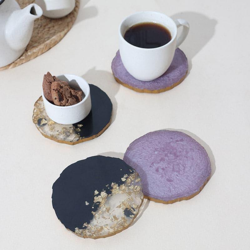 Buy Aria Resin Coasters - Set Of Four Coasters from Vaaree