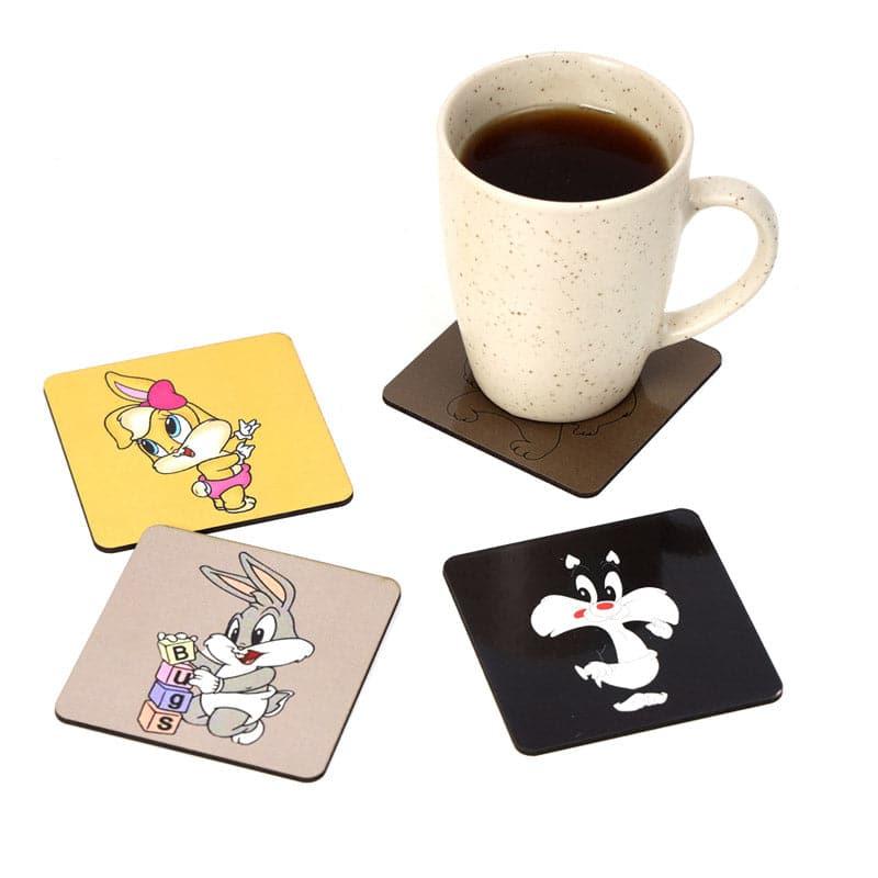 Buy Baby Looney Toons Coaster - Set Of Four Coasters from Vaaree