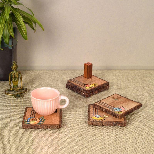 Buy Coaster - Bandhera Parade Coaster - Set Of Four at Vaaree online