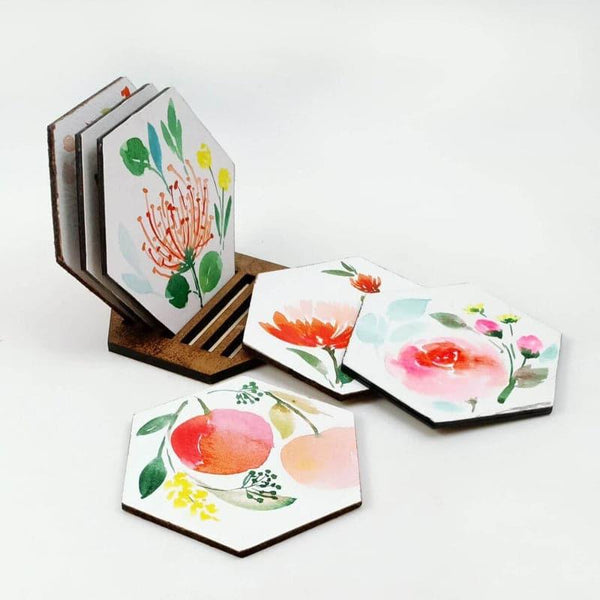 Coaster - Blossom Dance Coaster - Set Of Six