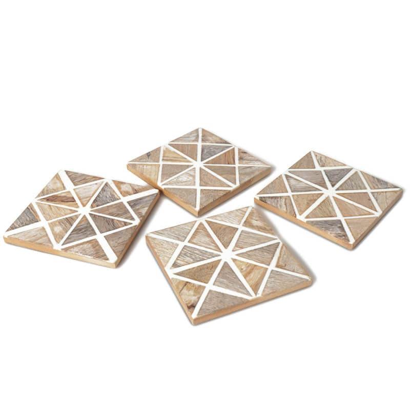 Coaster - Boro Geometric Coaster - Set Of Four