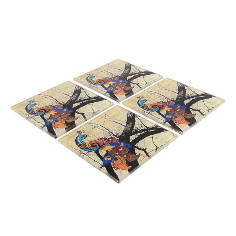 Buy Bujagaari Square Coaster - Set Of Four Coasters from Vaaree