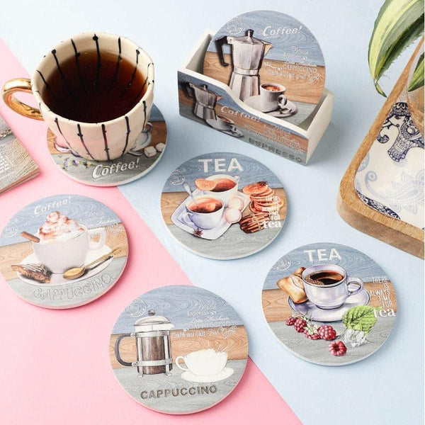 Coaster - Cheer Sip Coaster - Set Of Six