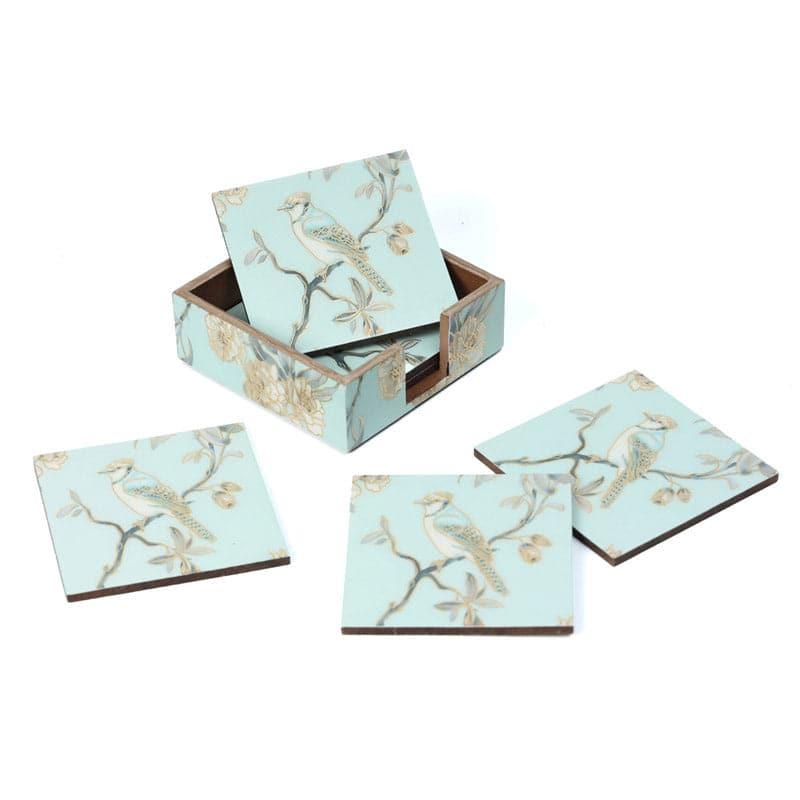 Buy Chroma Floral Coaster - Set Of Six Coasters from Vaaree