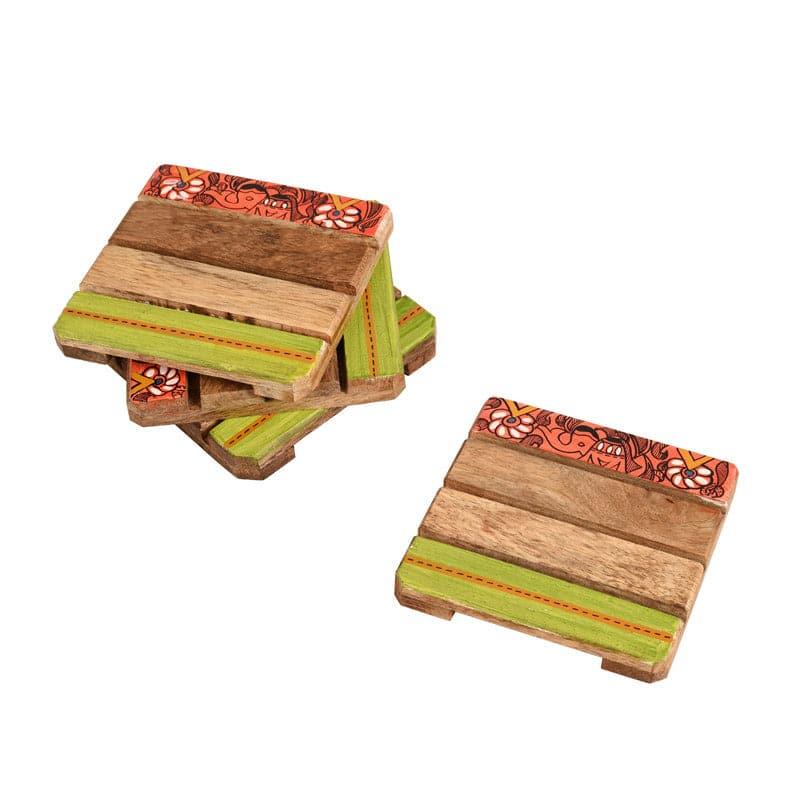 Coaster - Dittaya Madhubani Coaster - Set Of Four