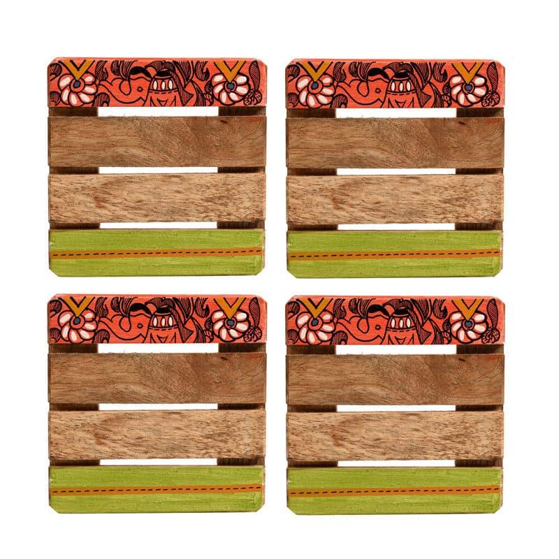 Coaster - Dittaya Madhubani Coaster - Set Of Four