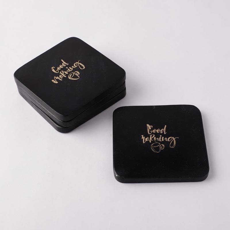 Buy Early Morning Vibes Coaster - Set Of Four Coasters from Vaaree