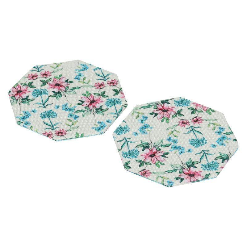 Coaster - Elif Octa Canvas Coaster - Set Of Two