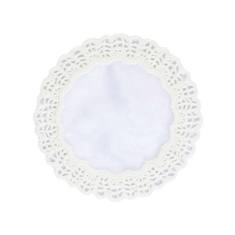 Coaster - Embroidered Floral Foster Doily - Set Of Two