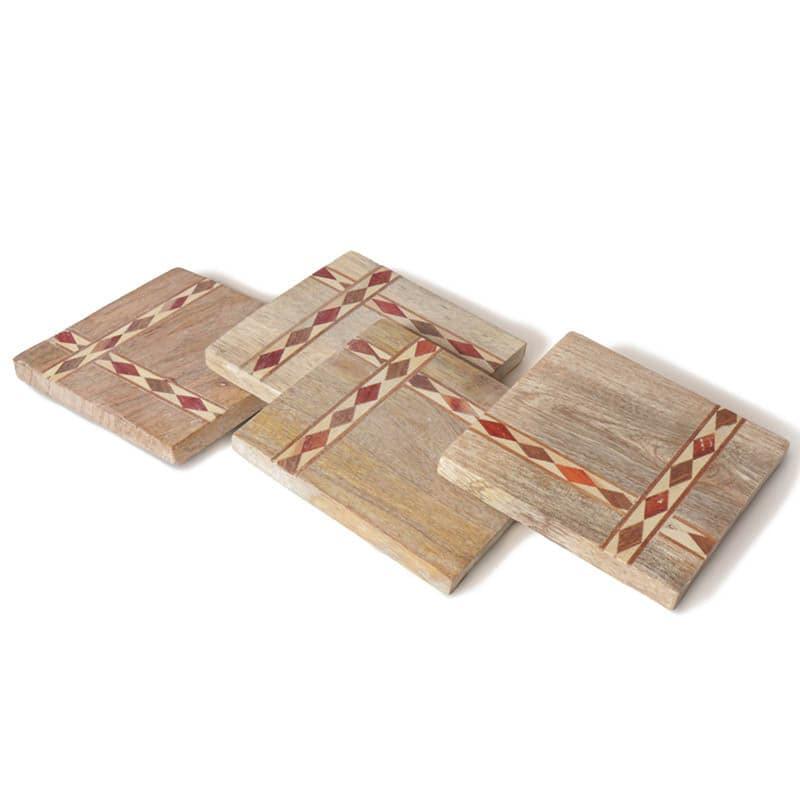 Buy Ethnic Tape Coaster - Set Of Four Coasters from Vaaree