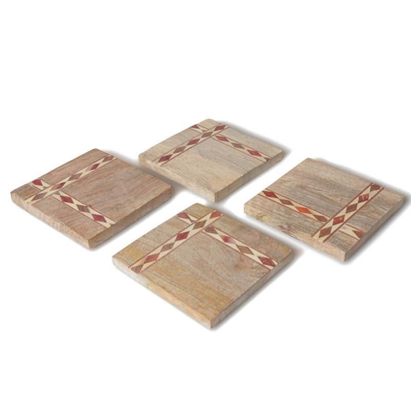 Buy Ethnic Tape Coaster - Set Of Four Coasters from Vaaree