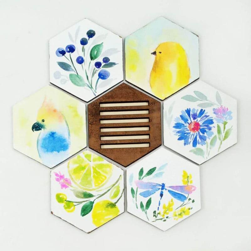 Coaster - Fantasia Nature Coaster - Set Of Six