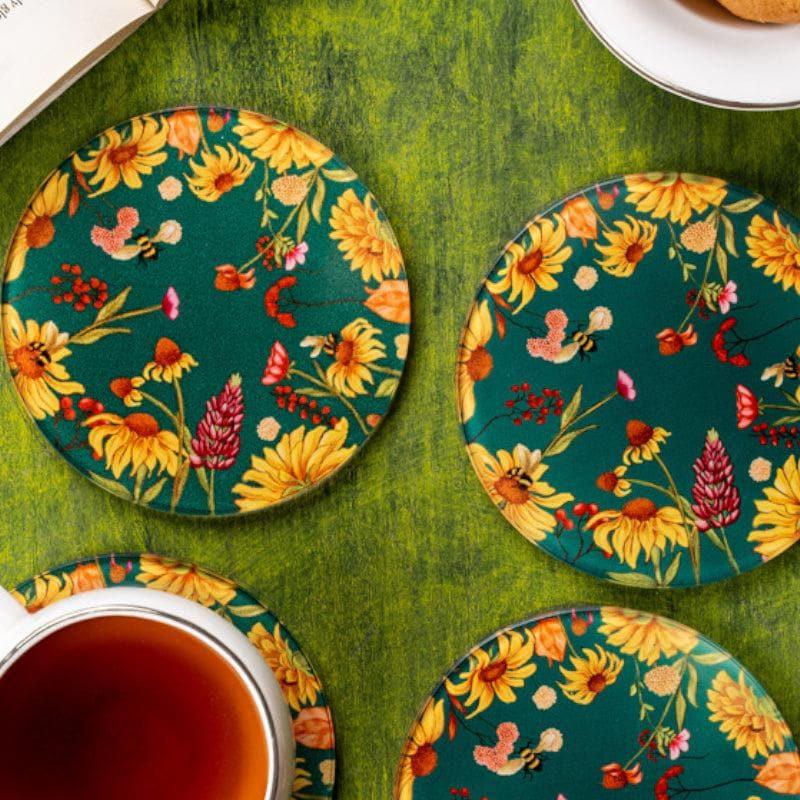 Coaster - Florissa Round Coaster - Set Of Four